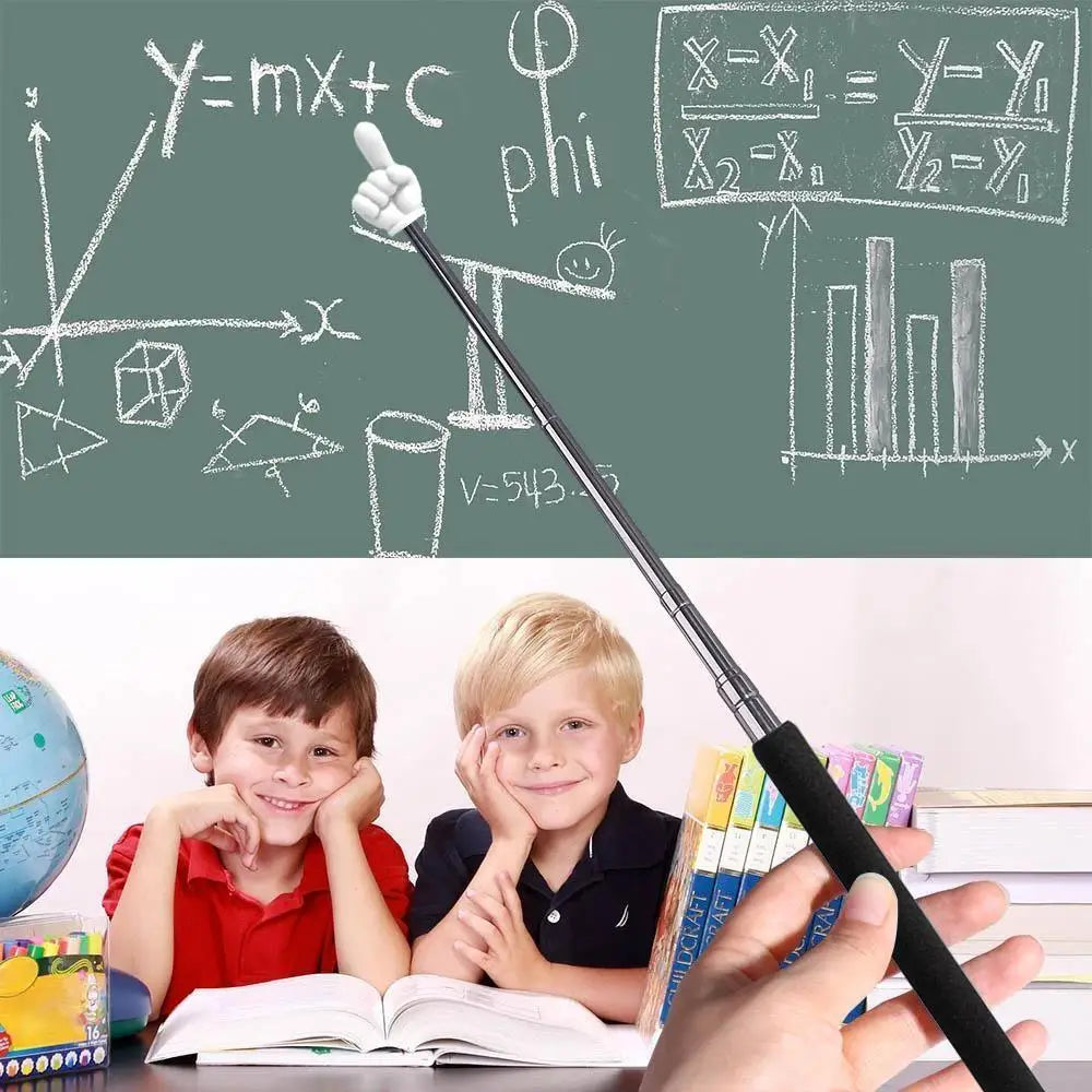 Telescopic Teaching Pointer Stick – Stainless Steel Whiteboard