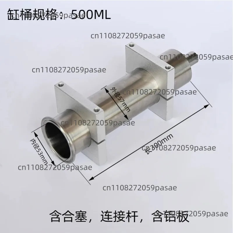 304 SS Pneumatic Filling Machine Parts – Tank & Cylinder