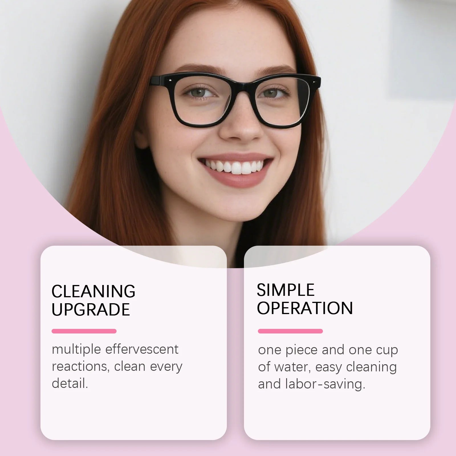 Denture Cleaning Effervescent Tablets-Deeply Clean Impurities in Denture Crevices, Keep Them Fresh,Clean and Comfortable to Wear Oasis Select
