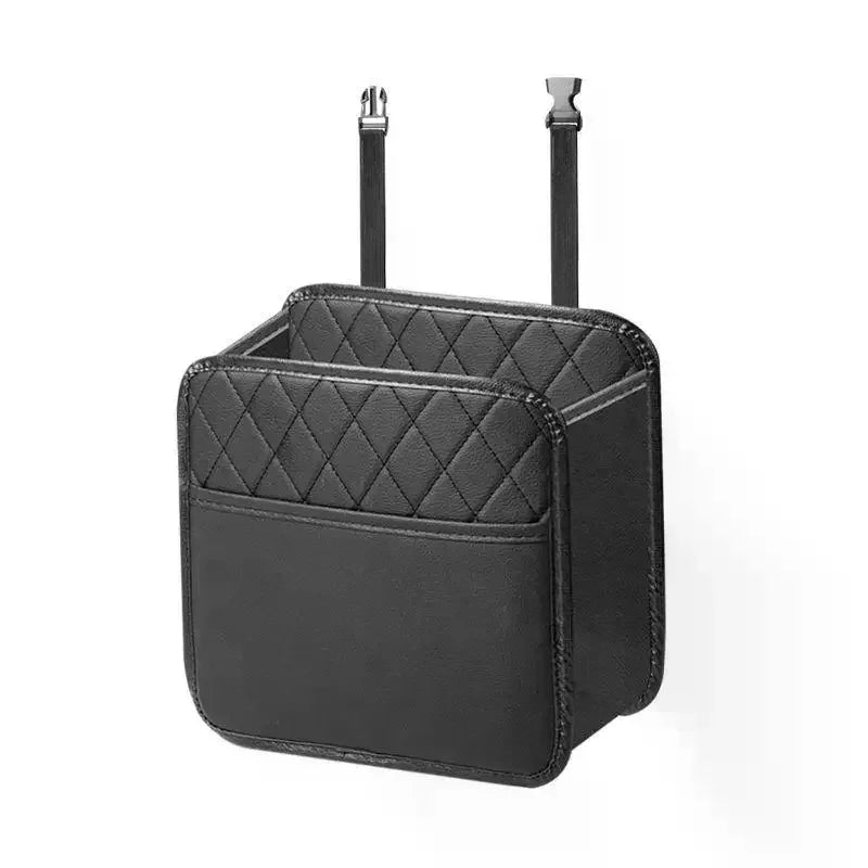 Car Multifunctional Storage Box Folding Leather Storage Bag For Car Seat Back Storage Bag Storage Bag Oasis Select