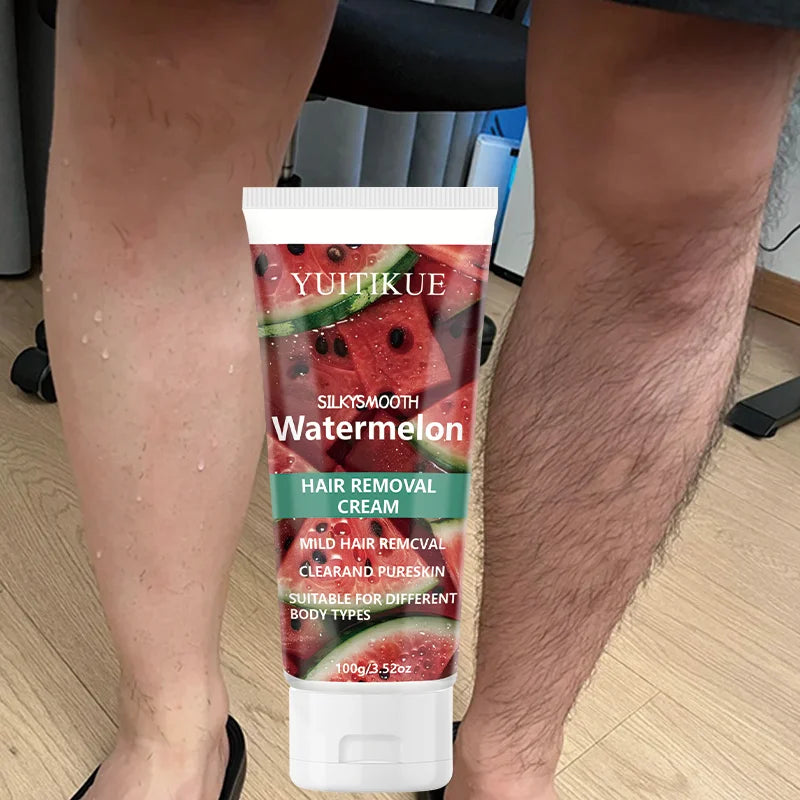 YUITIKUE Watermelon Depilatory Cream – Painless Hair Removal