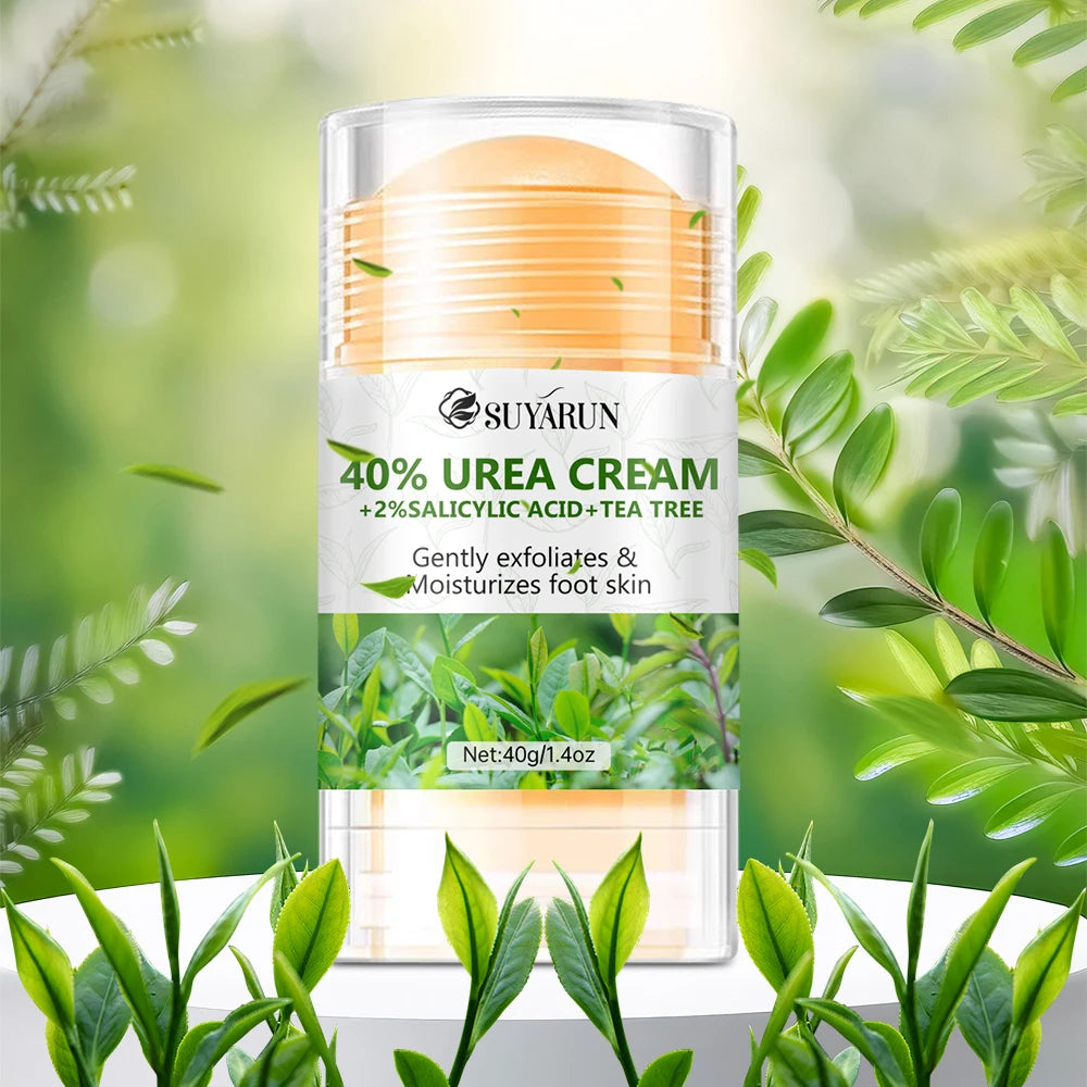 SUYARUN Salicylic Acid Urea Tea Tree Stick - Anti-Blemish, Exfoliating Foot & Face Care, Dead Skin Removal, Moisturizing. Oasis Select