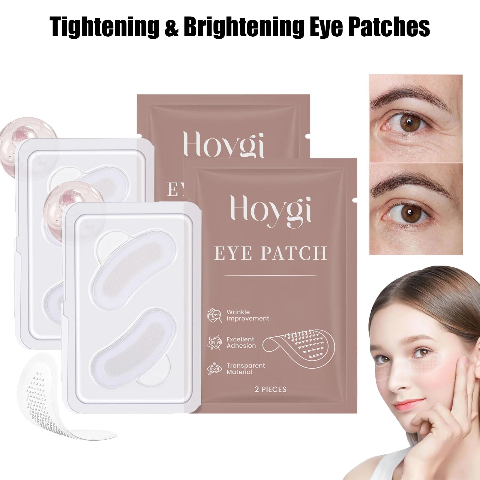 Hoygi Microneedle Eye Patches – Hyaluronic Acid Dark Circles Microneedle Eye Patches Oasis Select
