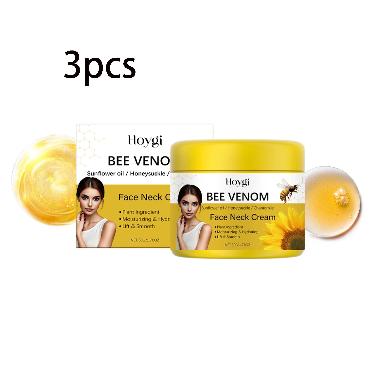 Hoygi Bee Venom Face Cream – Hydrating, Soothing & Brightening