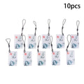 10-Pack 13.56MHz RFID IC Cards for Smart Door Lock Access