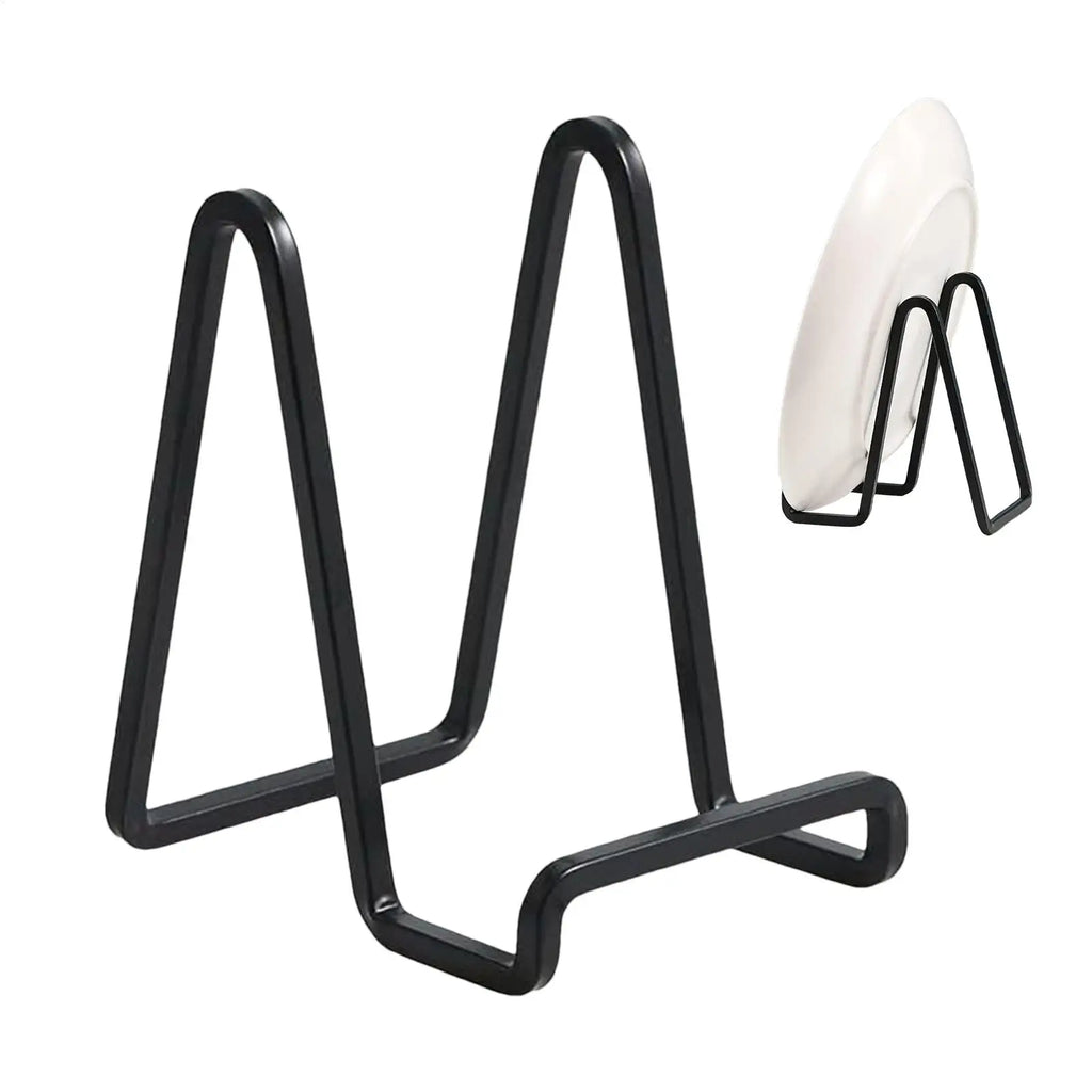 Display Stand Dish Rack Plate Bowl Picture Frame Photo Book Pedestal Storage Holder Ornaments Dish Storage Stand Home Decor Oasis Select