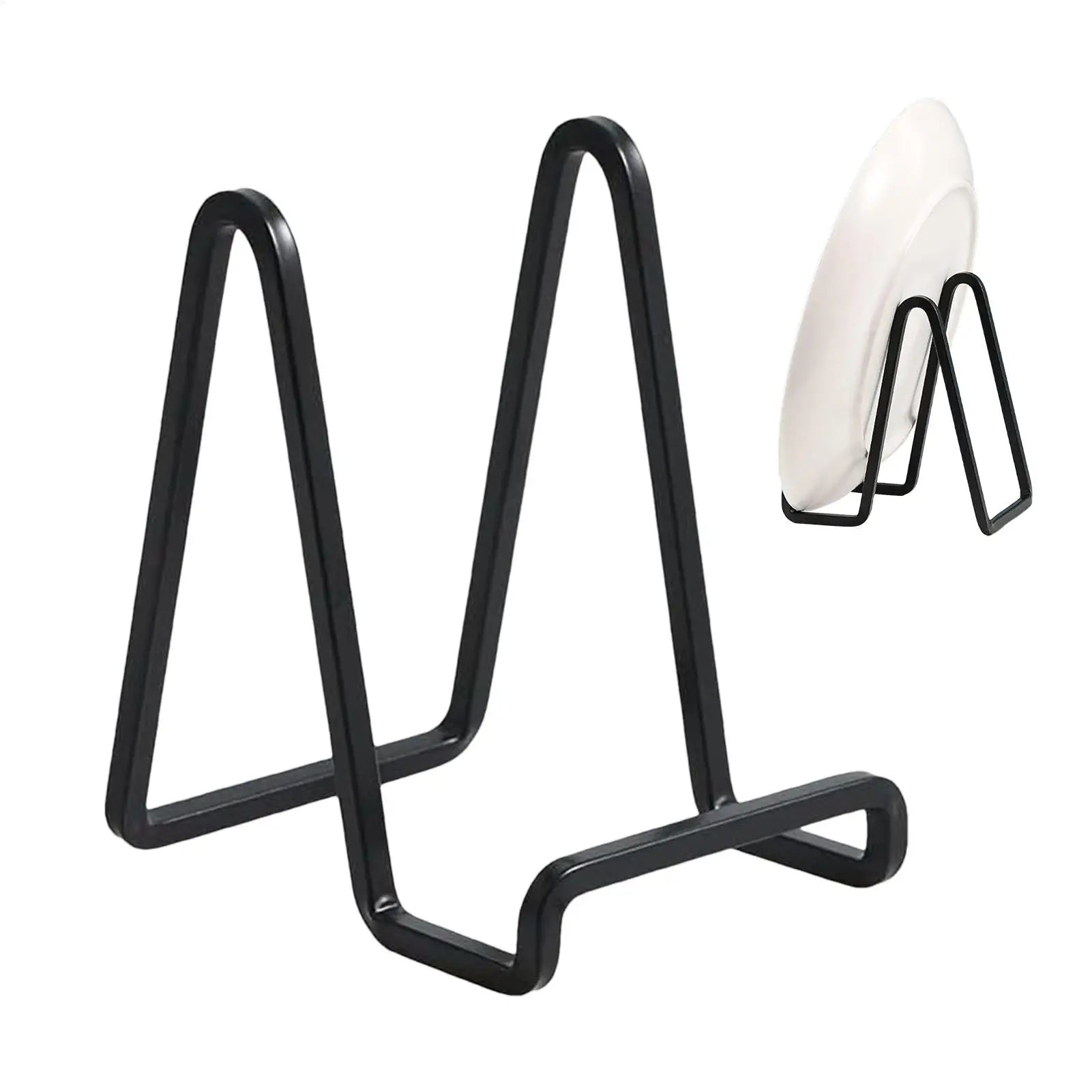 Display Stand Dish Rack Plate Bowl Picture Frame Photo Book Pedestal Storage Holder Ornaments Dish Storage Stand Home Decor Oasis Select