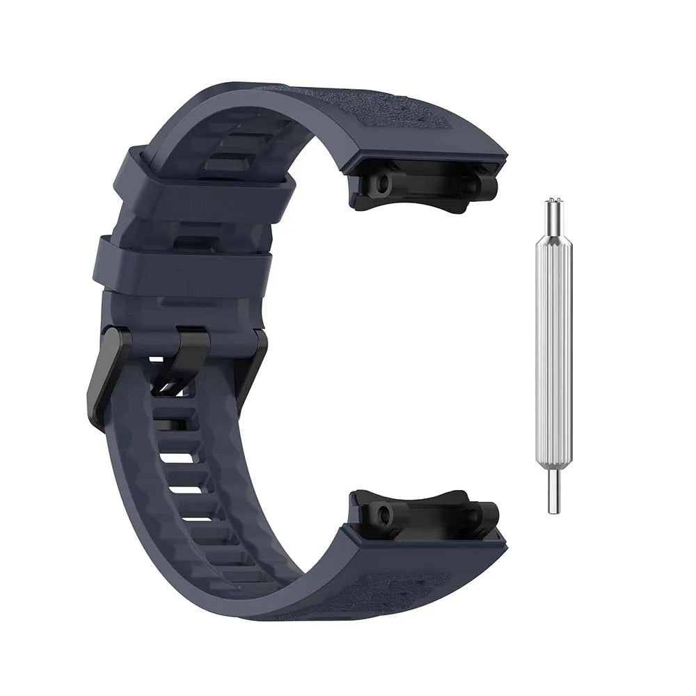 Amazfit T-Rex 2 Silicone Sport Strap with Removal Tool Watch Band Oasis Select Blue For Amazfit T-Rex 2