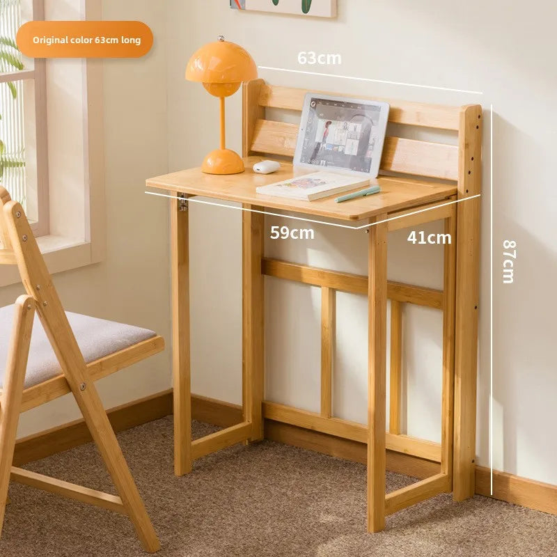 Installation-free folding desk, bedroom, student desk, household computer table, bedside table, simple eating table Oasis Select Primary small