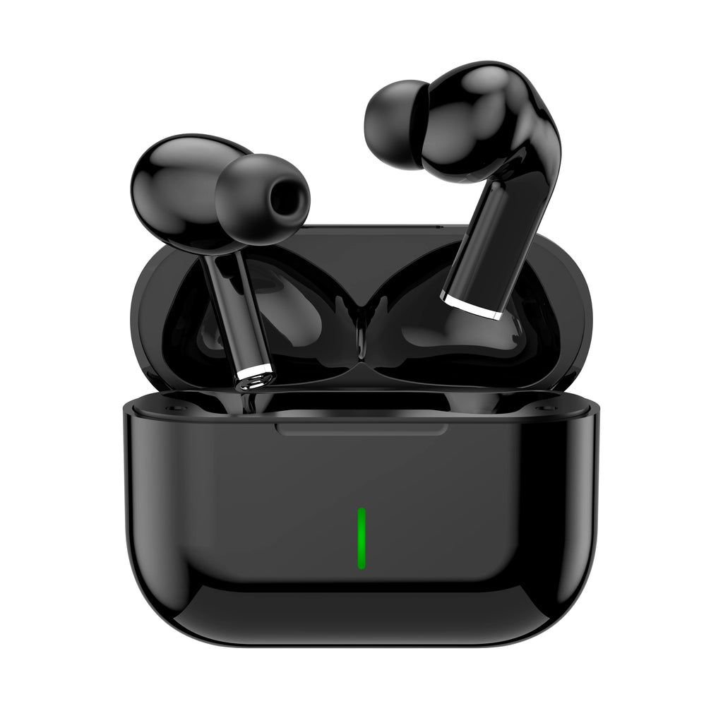 New Wireless Earbuds True Wireless In-Ear Smart Mini Headphones with High-Fidelity 9D Stereo Sound Bass In Ear Headphones Oasis Select Black