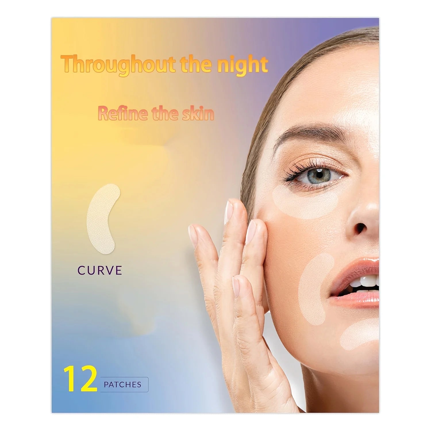 120PCS Facial Patches, Used Overnight To Smooth The Face, Suitable for Forehead, Between Eyes, Around The Mouth, and Eyes, Etc Oasis Select