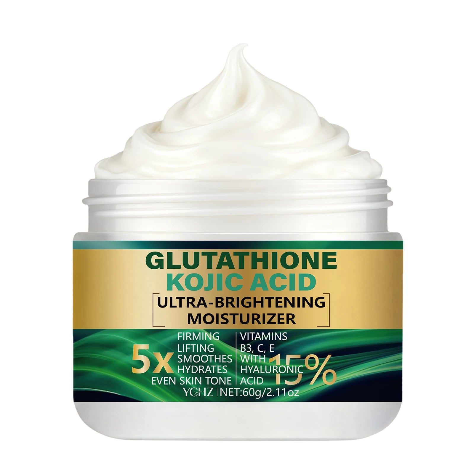 5X Glutathione & Kojic Acid Brightening Cream 60g | Day & Night