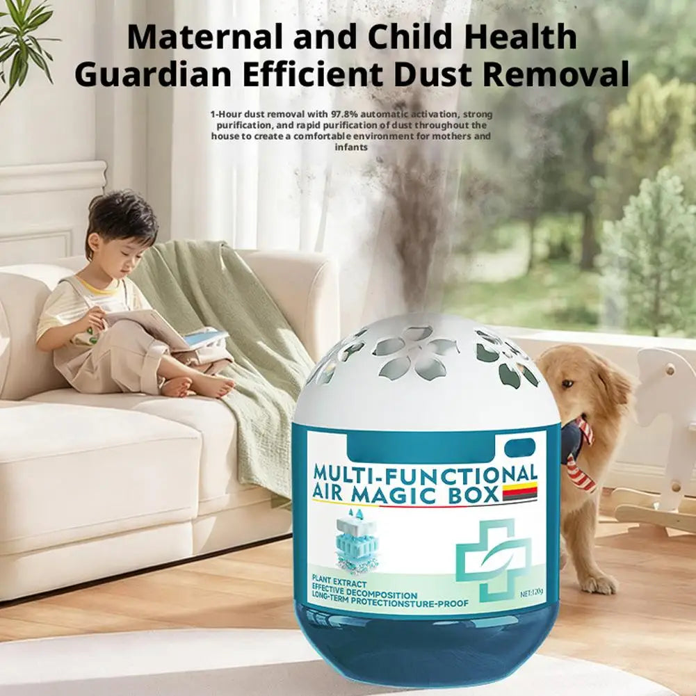 Plant Extract Air Purifier Box – PM2.5 & Allergen Remover