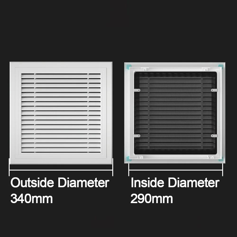 White Hinged Access Panel – Plastic Wall & Ceiling Inspection Hatch