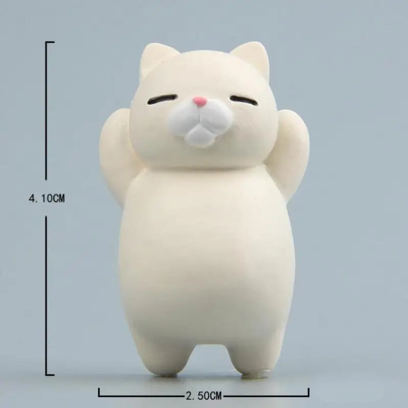 Cartoon Cat 3D Magnetic Fridge Magnet Creative Decorative Kitchen Home Decoration Sticky Note Holder Oasis Select A8