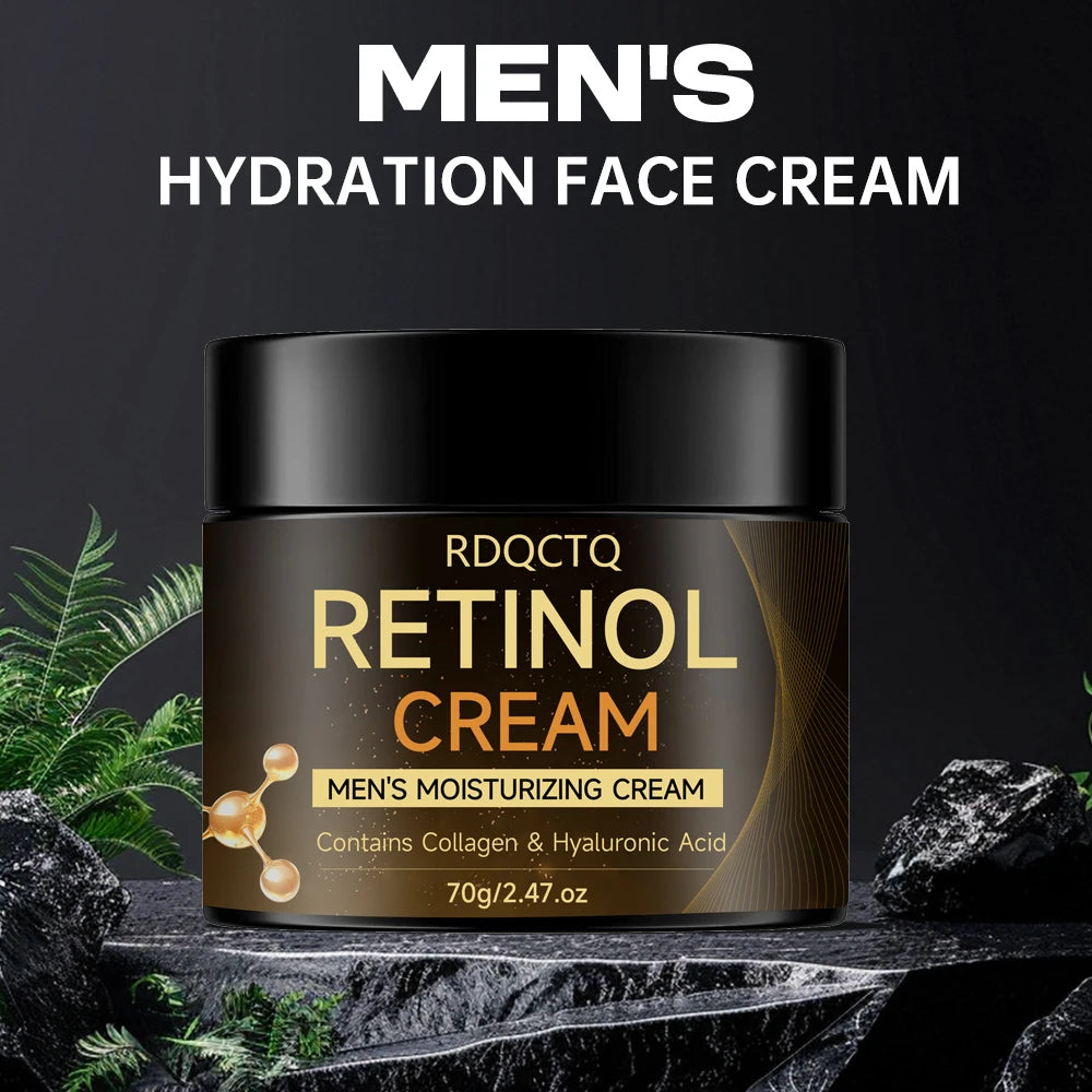 RDQCTQ Men's Retinol Face Cream – Moisturizer & Anti-Wrinkle
