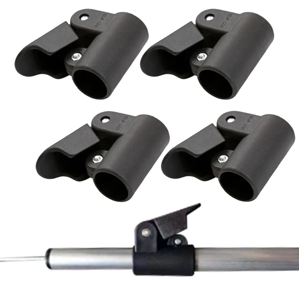 4pcs Clamp Plastic Tent Clamp Fastener Adjustable For 22-25mm Poles For Canopy Caravan Awning Annexe Poles Accessories Oasis Select