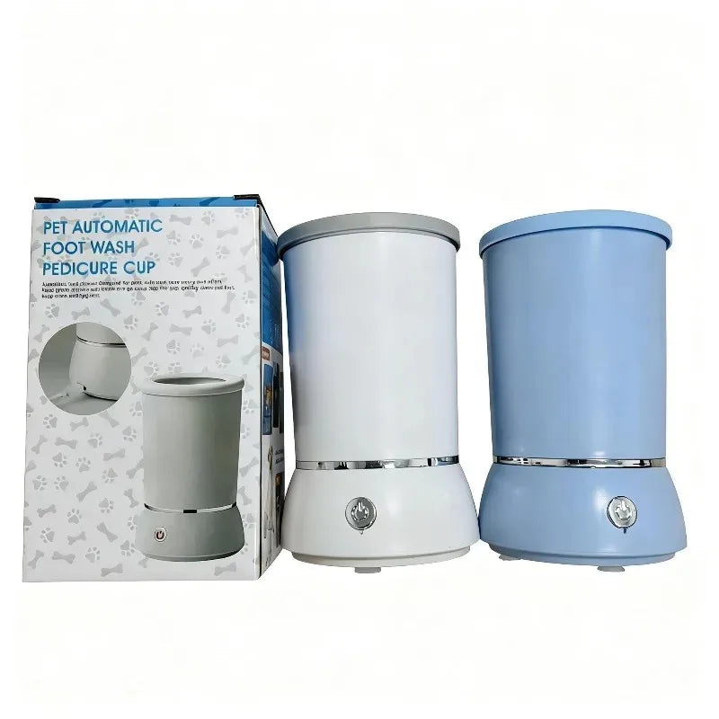 USB Rechargeable Automatic Cleaner Portable Dog Paw Washer Electric Massager for Small To Medium Dogs Cats Paw Cleaner Massager Oasis Select