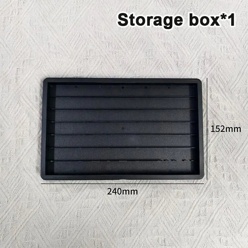 Dust-Proof Stackable Keycap Storage Box for Mechanical Keyboards
