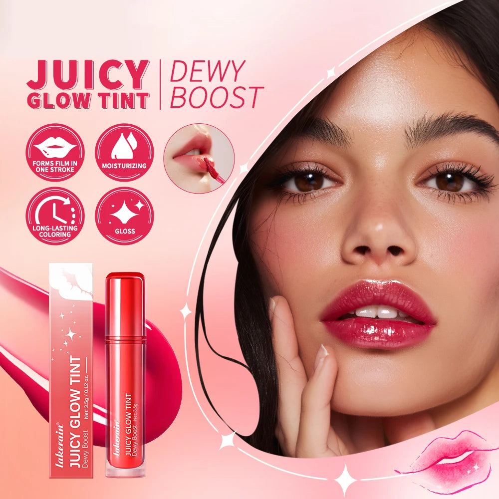 Waterproof Lip Gloss Long Lasting Moisturizing Halo Dyeing Mirror Glass Shine Color Cosmetics Care Oil Plumper Oasis Select