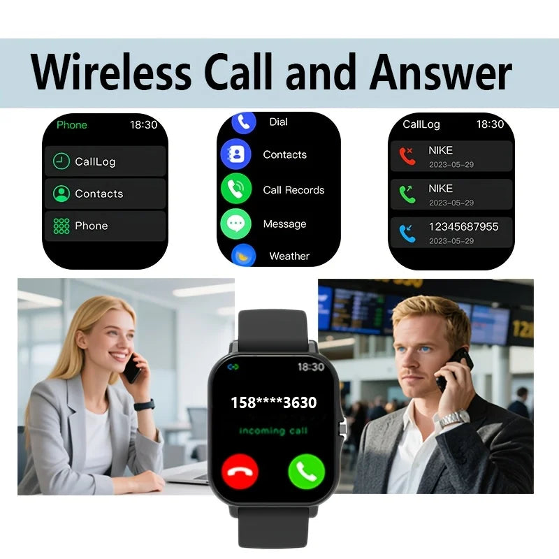 ERUN Smart Watch – Bluetooth 5.3, Activity & Call Tracker