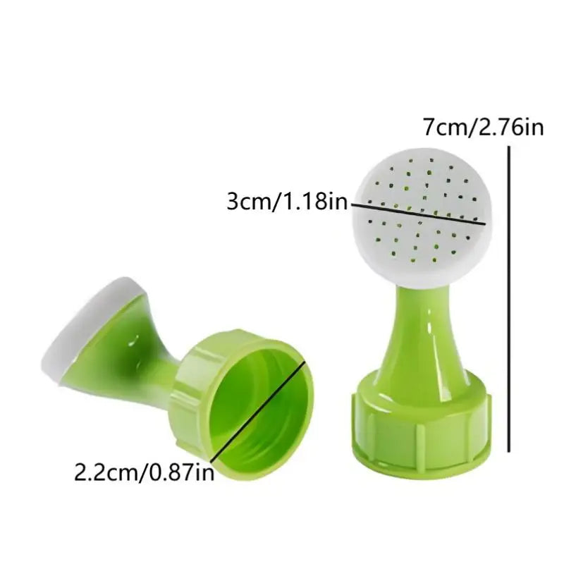 2 Pcs Portable Garden Spray Waterer Plant Watering Nozzle Tool Compatible with Glass Or Bottle Oasis Select 2pcs