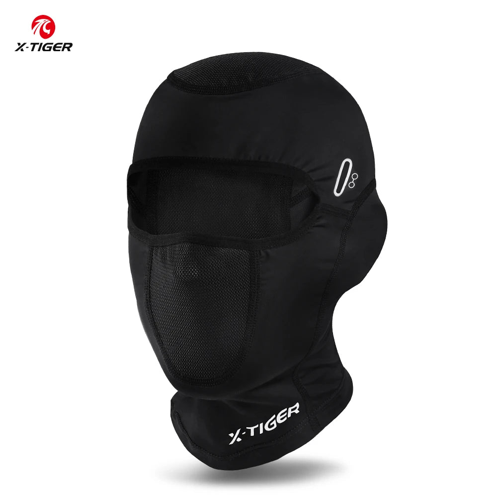 X-TIGER Summer Cycling Balaklava Mask UV Protection for Bicycles Motorcycles Full Face Mask Mesh Breathable Outdoor Hiking Mask Oasis Select Black