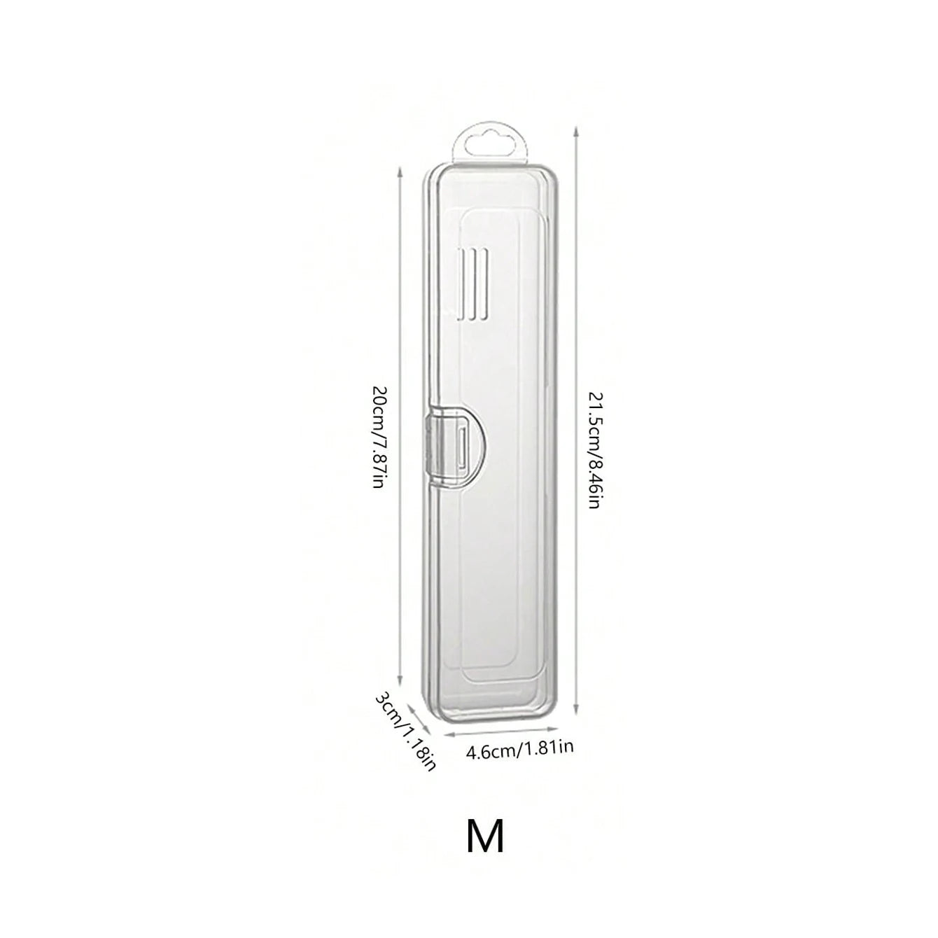 Travel and Business Portable Transparent Toothbrush Box Electric Toothbrush Breathable Long Term Flip Storage Box Oasis Select M