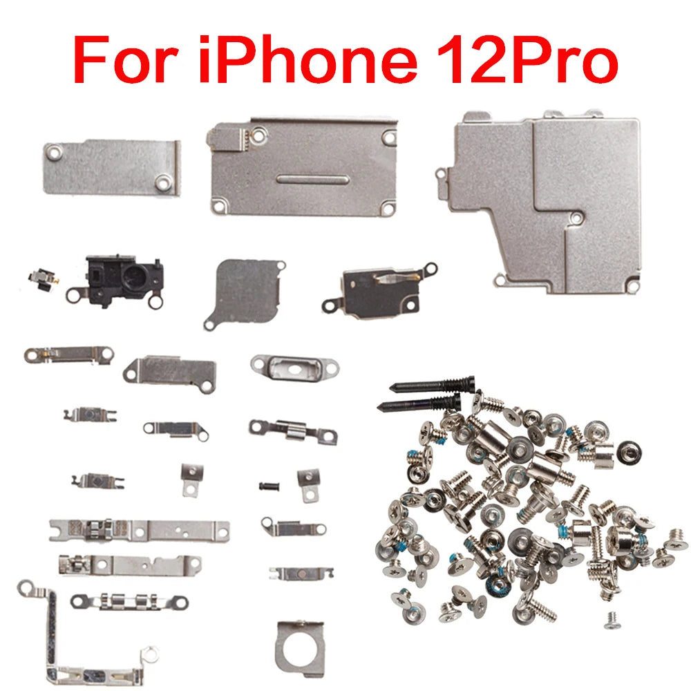 iPhone 12 Series Inner Metal Bracket Holder & Full Screw Set