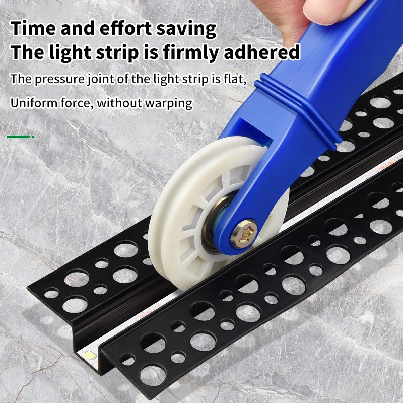 Rubber Mesh Wheel Window Install Tool Window Screen Hand Installation Repair Roller Yarn Double-Head Pressure Pulley Oasis Select