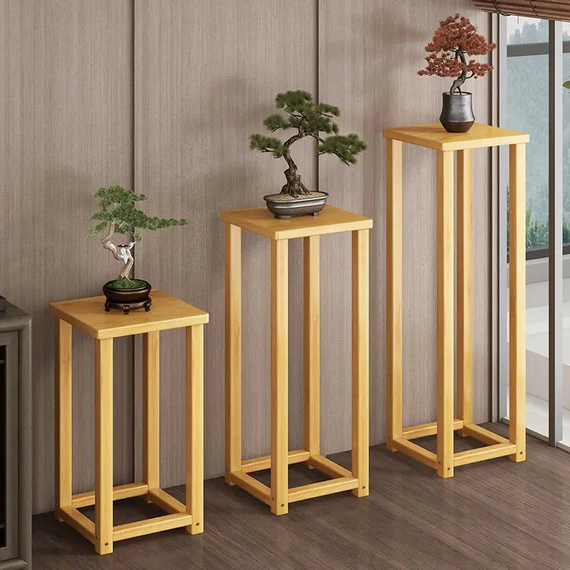 Flower stand Shelf Living room decorative ornament Flower table Solid wood multi-layer flower pot shelf Oasis Select