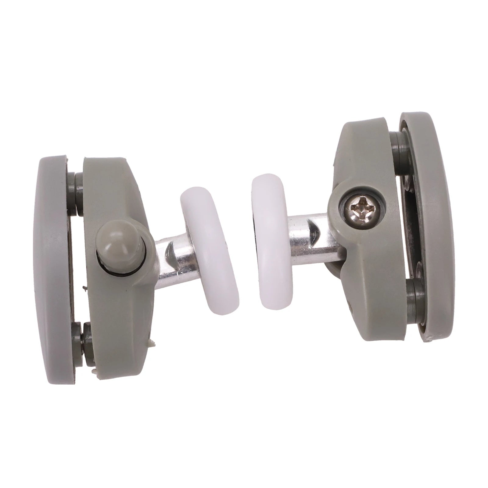 4PCS Single Shower Door Top & Bottom Wheels Rollers Runners Wheels Set 23-mm Household BATHROOM Replacement Spare Parts