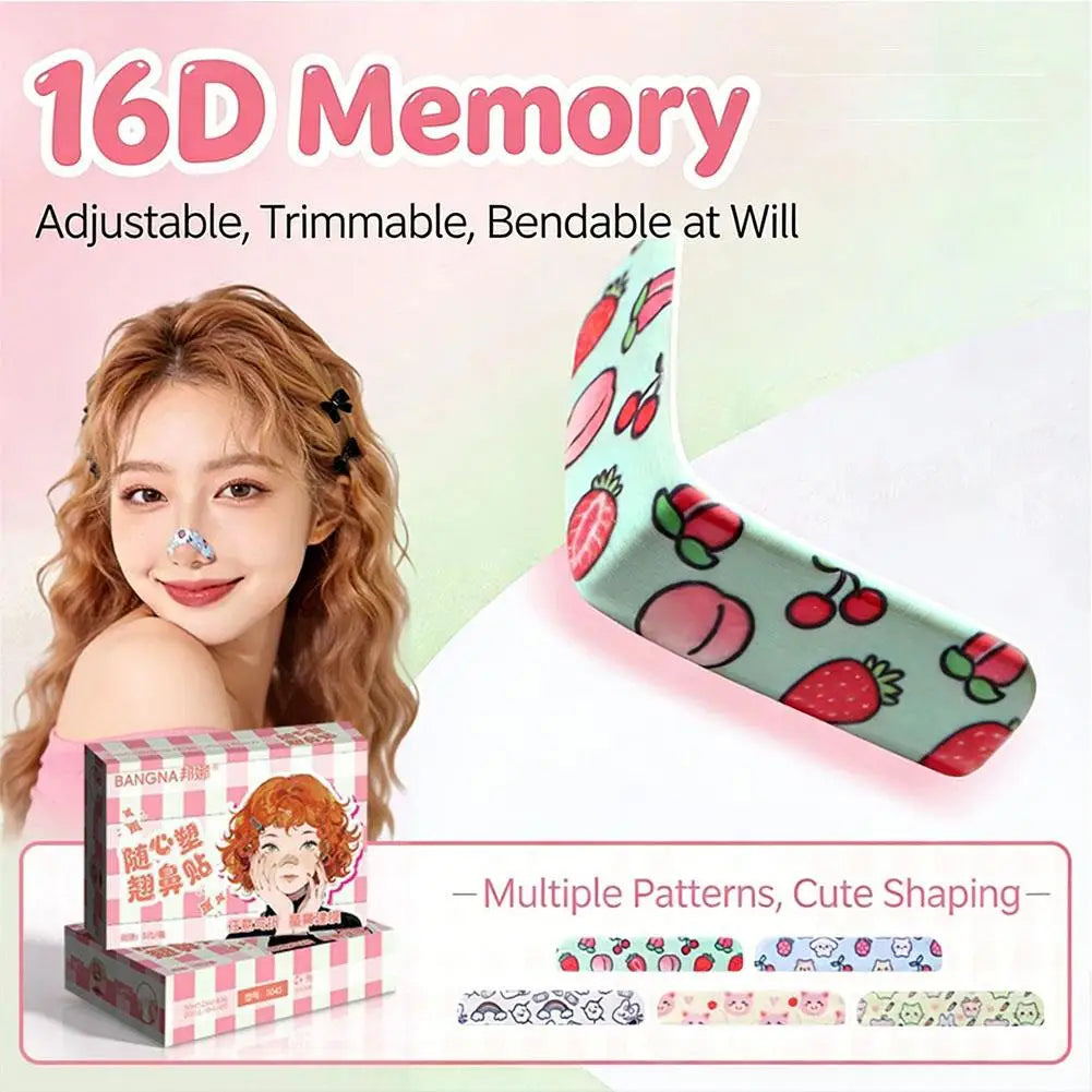 Reusable Nose Lift Strips 5/10PCS Nose Shaping Sticker Nose Up Lifting Tape For Nose Reshaping Contouring Cosmetic Tools Oasis Select
