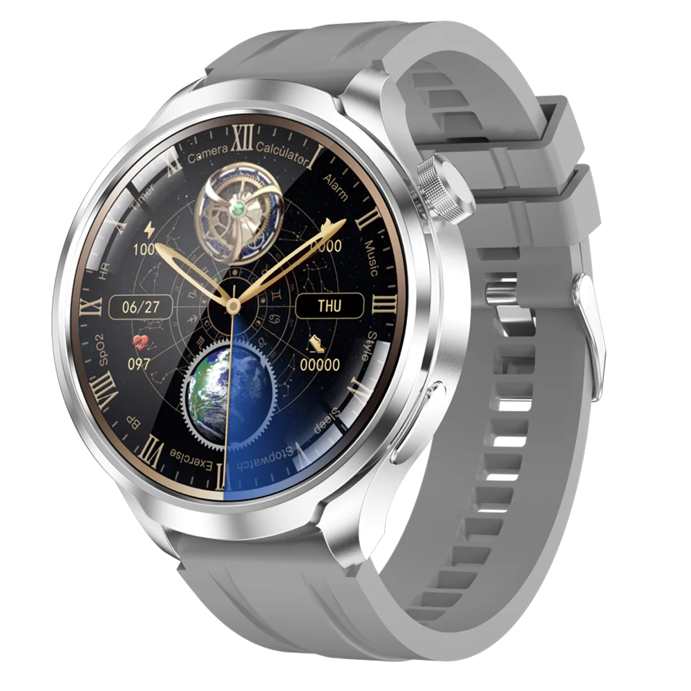Outdoor Smart Watch Men Blue Tooth Call Compass GPS NFC Smartwatch Sports Information Push Waterproof Heart Rate Health Monitor Oasis Select SVGRS