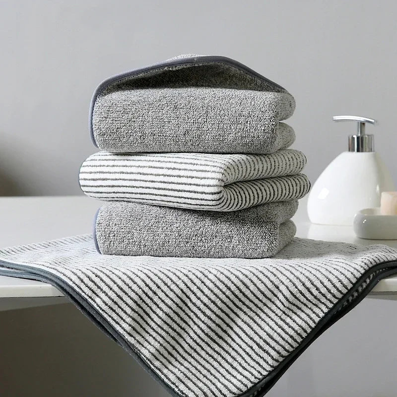 Cotton Towel Bathroom Strong Absorbent Thickened Face Towel Soft Non-shedding Adult Towel Hotel Travel Household Gift Oasis Select