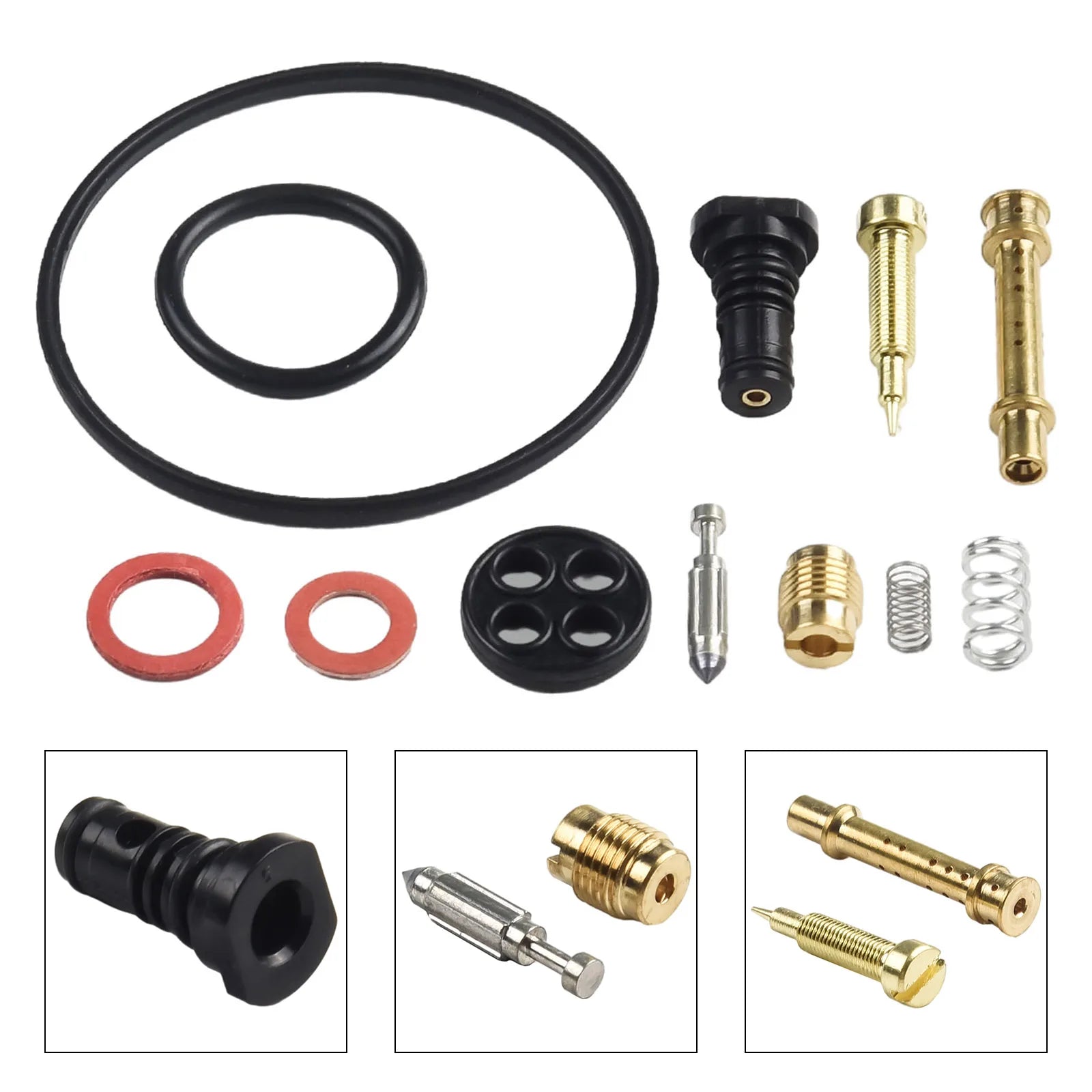 1set Carburetor For Carb Rebuild Kit For GX200 5.5HP 6.5HP 16010-ZE1-812 Rebuild Replacement Accessories Oasis Select
