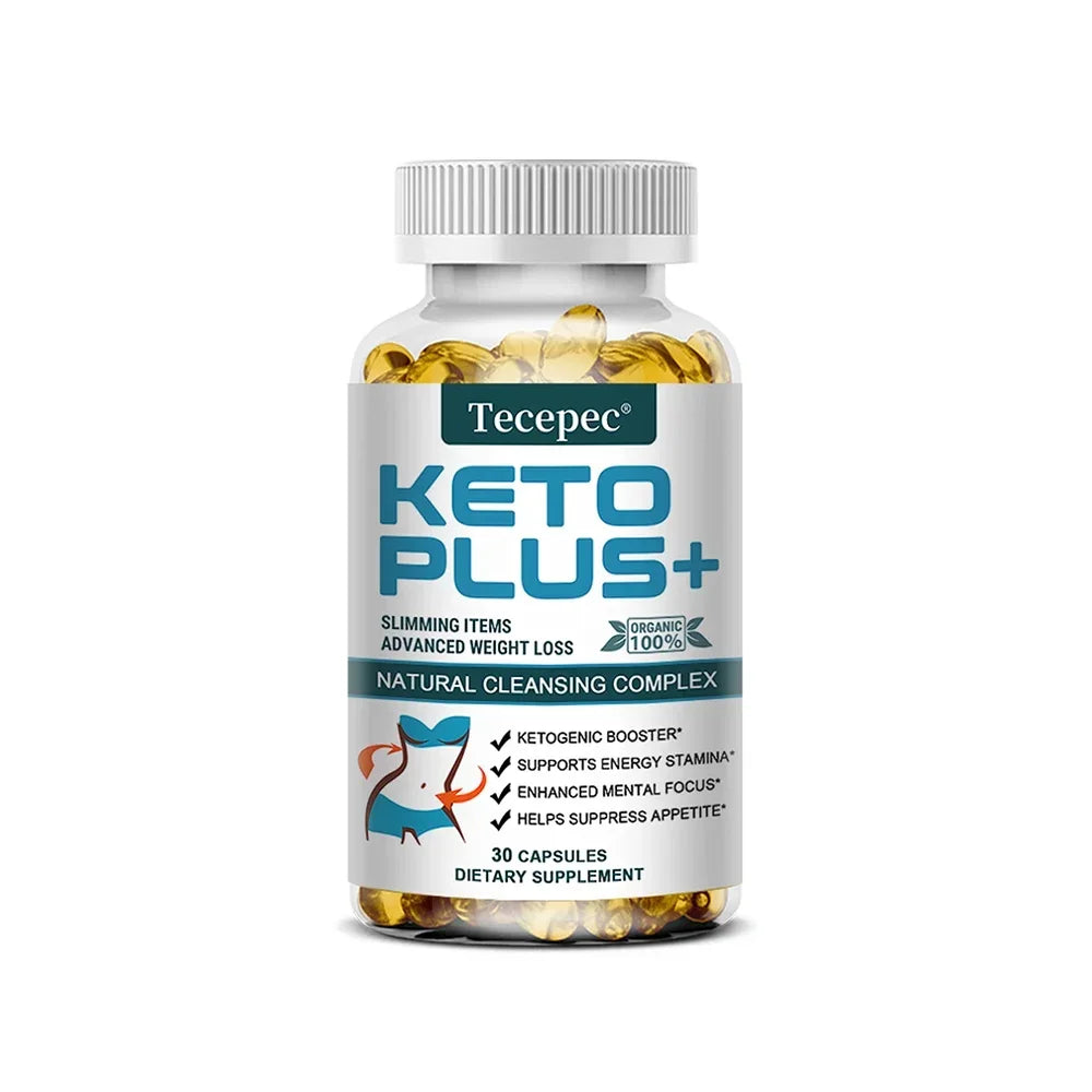 Keto Plus+ Fat Burning Capsules – Belly Fat & Weight Loss Support Keto Weight Loss Supplement Oasis Select 30 count-1 bottle