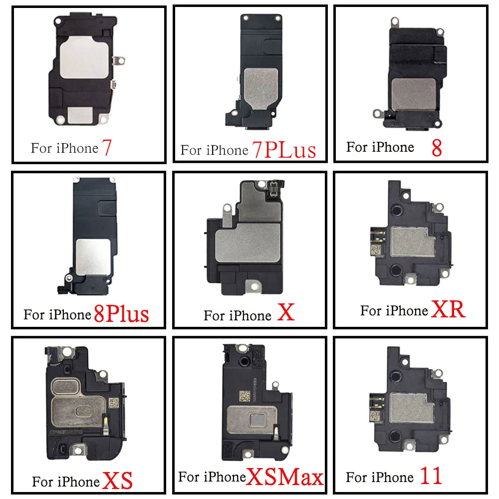 iPhone 7–11 Pro Max Bottom Loud Speaker Replacement Buzzer