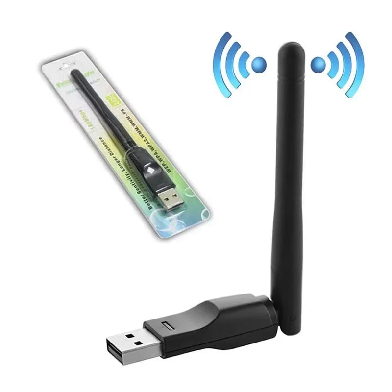 FENVI WIFI 6 USB Adapter AX286 Network Card Dongle 2.4GHz 802.11AX Antenna Signal Reception For Laptop Windows 10 11 Driver Free Oasis Select black