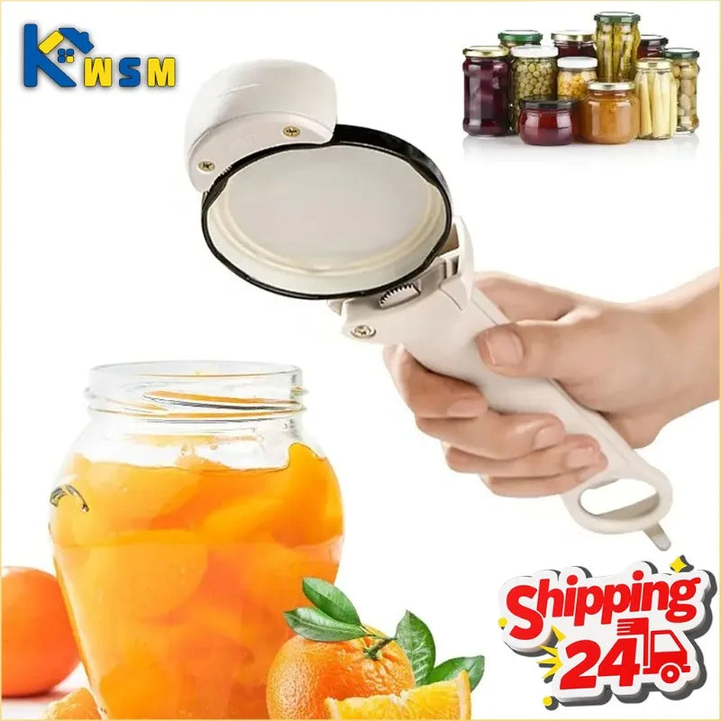 Multifunctional Bottle Opener with Magnetic Can Opener Cap Remover for Beer Soda Cans Bottle Opener Tool for Kitchen and Bar Use Oasis Select