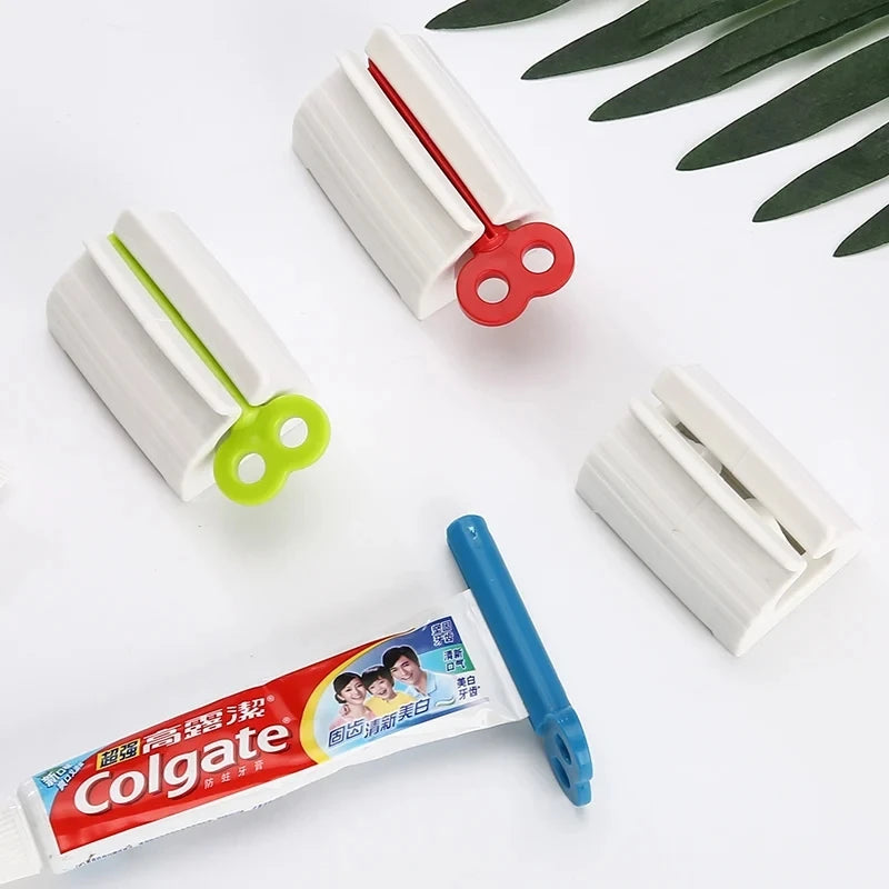 Toothpaste Tube Squeezer & Roller Dispenser | Bathroom Gadget