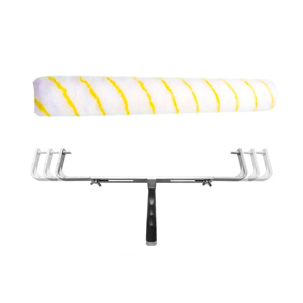 Aluminum alloy Adjustable Paint Roller Wall Painting Tools Replacements Accessory Paint Roller Set Wall Ceilings Alat Oasis Select Yellow Set