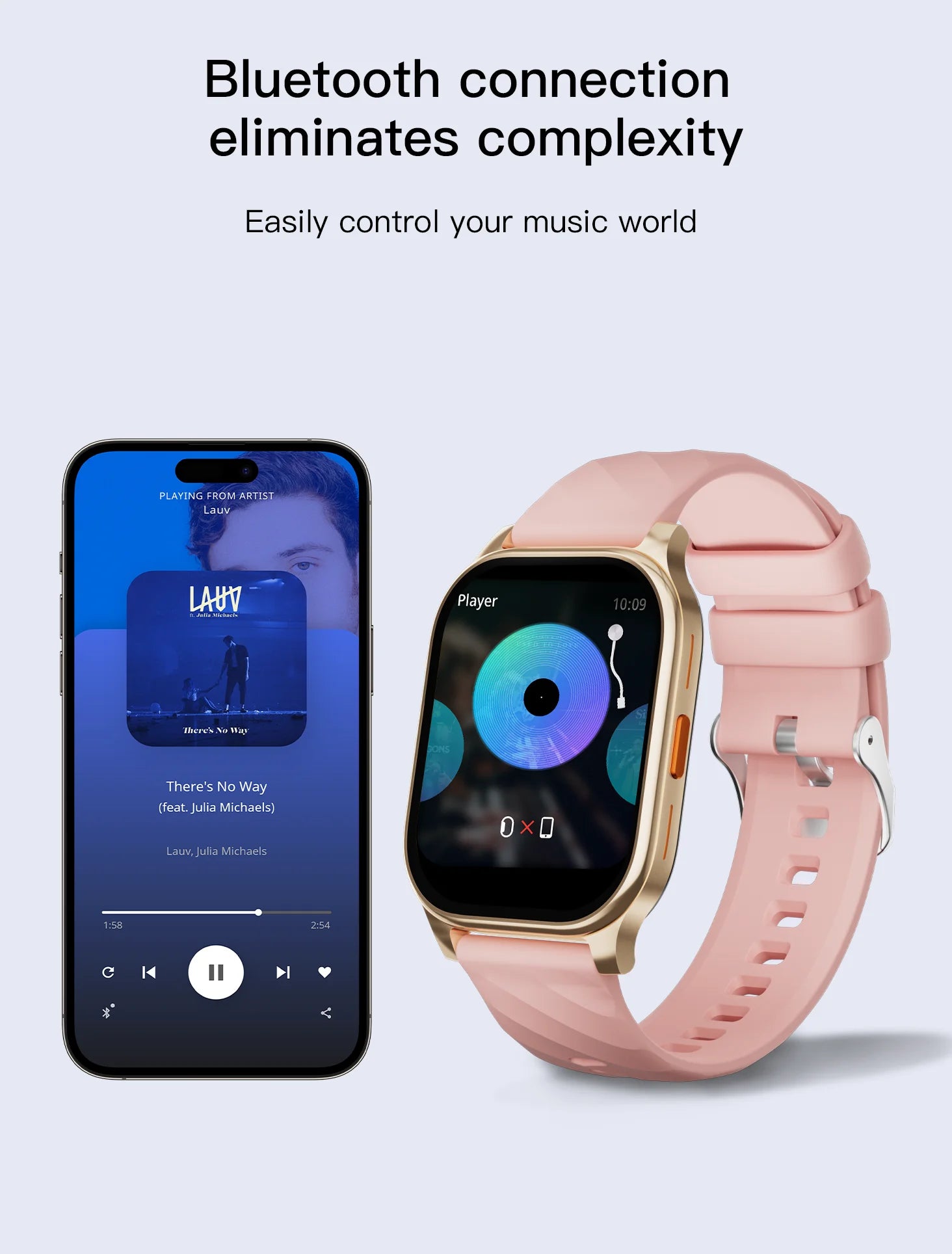 2.04" AMOLED Smart Watch – Fitness, Heart Rate & Call Tracker