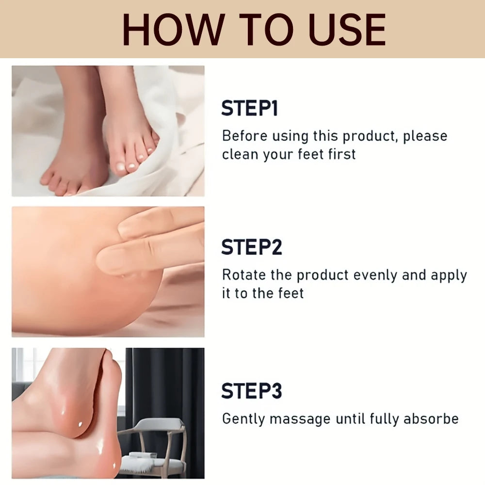 SUYARUN Coconut Foot Balm Stick for Cracked Heels Repair, Moisturizing Heel Care, Hydrating & Portable Dry Skin Treatment. Oasis Select