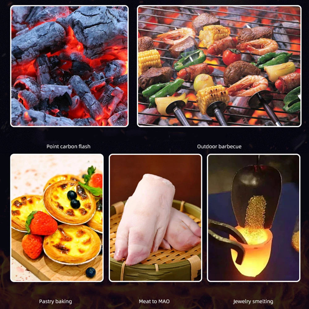 Portable Butane Gas Torch High-Temperature Welding & Cooking Tool Handheld Heating Welding Accessories Oasis Select