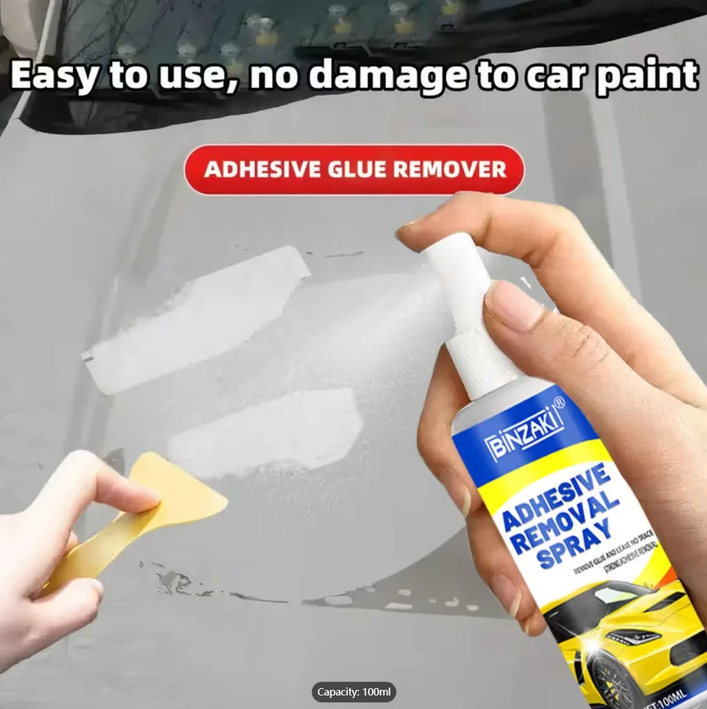 Glue Remover Spray – Adhesive Remover 100ml for Cars & Glass Adhesive Remover Spray Oasis Select