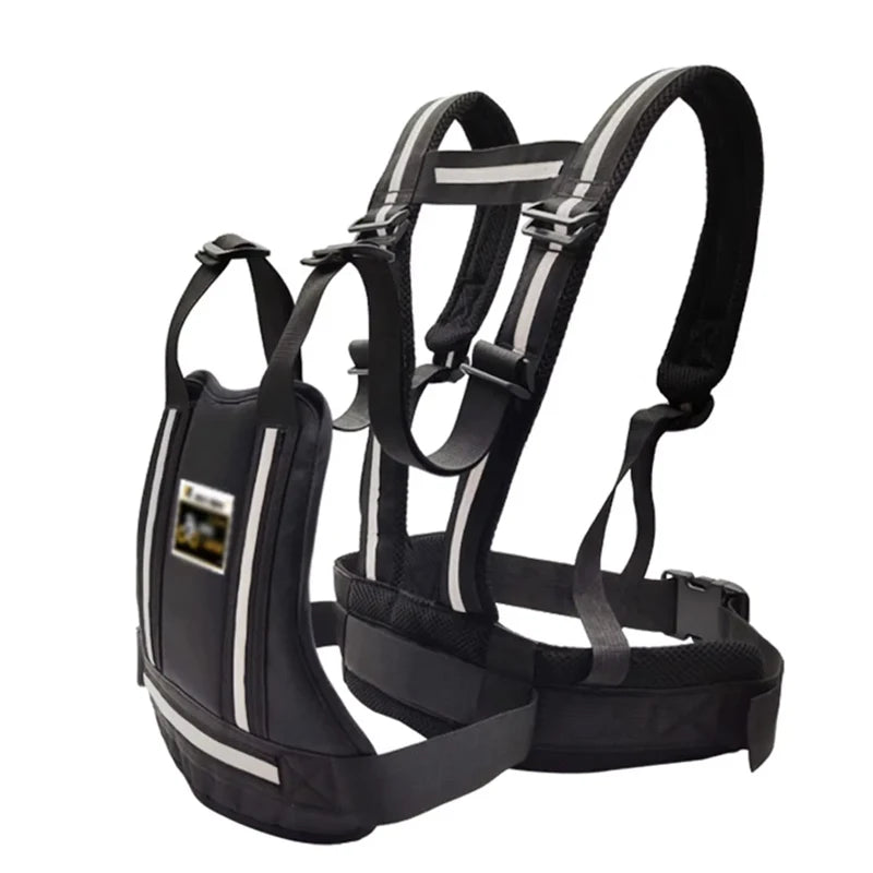 Motorcycle Safety Belt for Kids Adjustable Children Harness Anti-drop Baby Riding Seat Belt for Motorcycle Bike Safety Belt Oasis Select black B