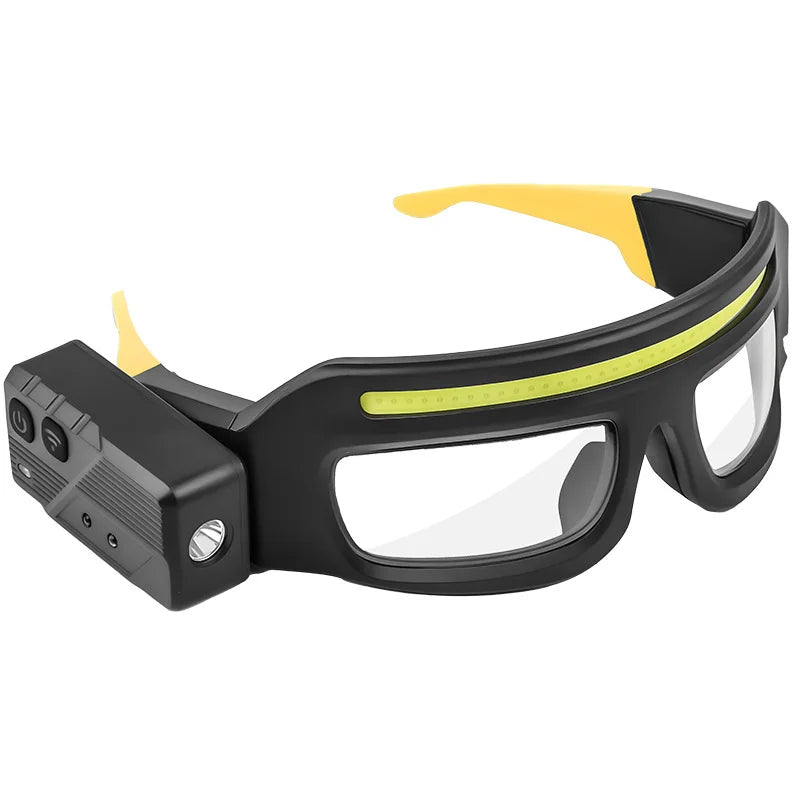 SHINEKNOT Glasses LED Headlamp | Type-C Rechargeable Bike Light