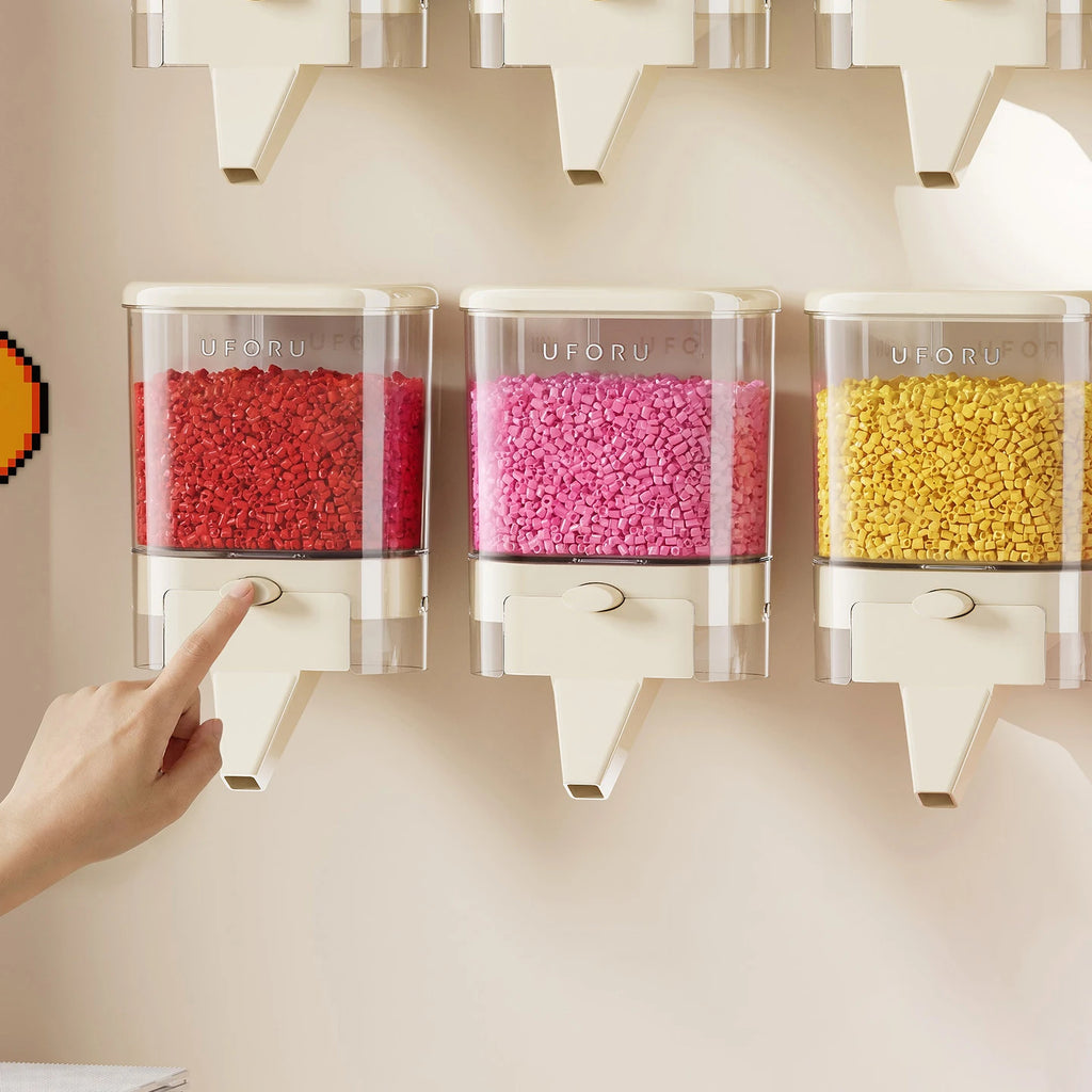 Laundry Beads Dispenser, Wall-Mounted Laundry Detergent Dispenser for Laundry Room Organization, Suitable for Laundry Scent Boos Oasis Select