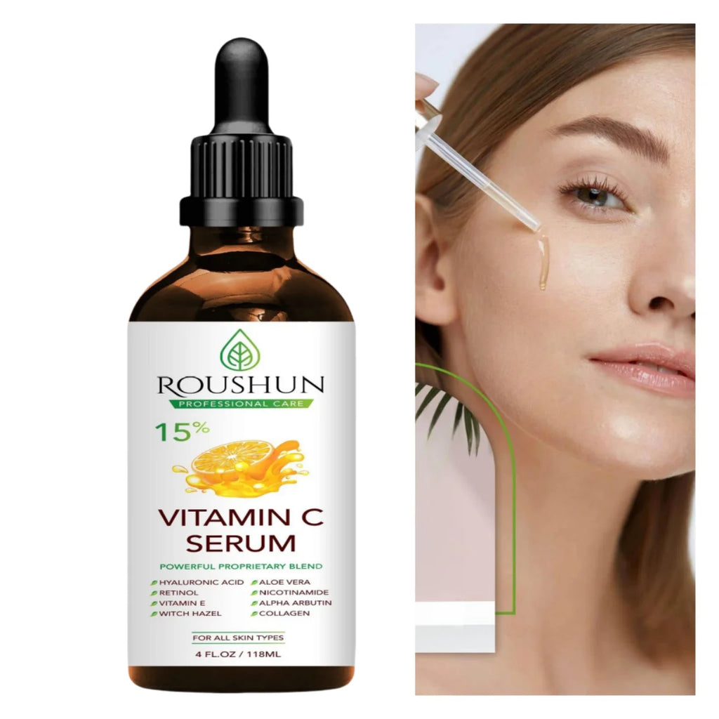 ROUSHUN 118ml Vitamin C Serum – Face, Body & Eye Essence